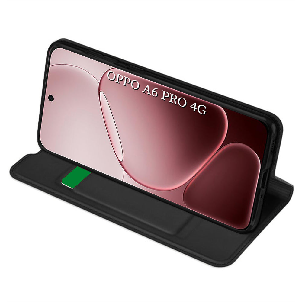 Funda para Oppo A6 Pro 5G / A6 Pro 4G, Techsuit, Magskin Book, Negra