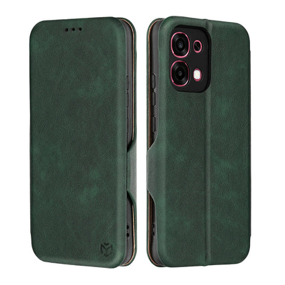 Funda para Oppo A6 Pro 5G / A6 Pro 4G, Techsuit, Safe Wallet Plus, Verde