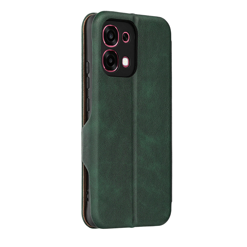 Funda para Oppo A6 Pro 5G / A6 Pro 4G, Techsuit, Safe Wallet Plus, Verde
