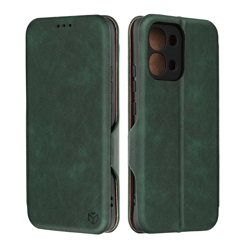 Funda para Oppo A6 Pro 5G / A6 Pro 4G, Techsuit, Safe Wallet Plus, Verde