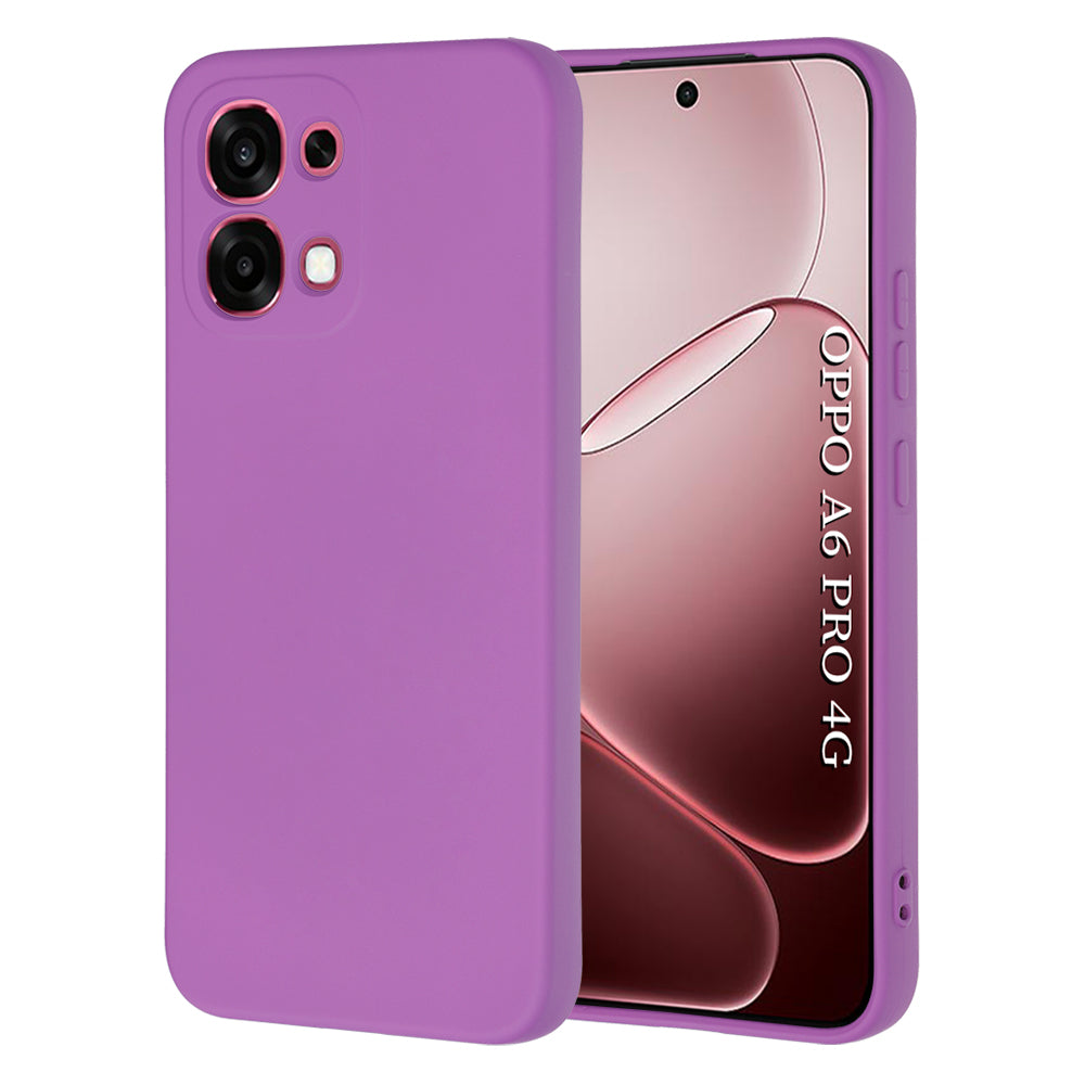 Funda para Oppo A6 Pro 5G / A6 Pro 4G, Techsuit, SoftFlex, Morado