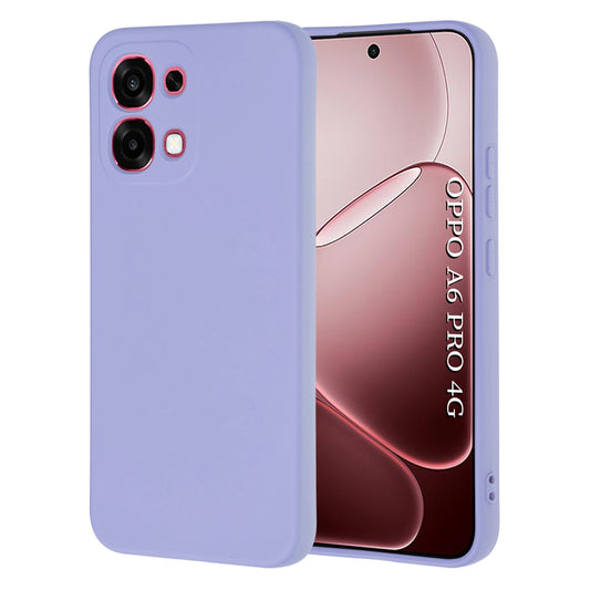 Funda para Oppo A6 Pro 5G / A6 Pro 4G, Techsuit, SoftFlex, Morado Claro