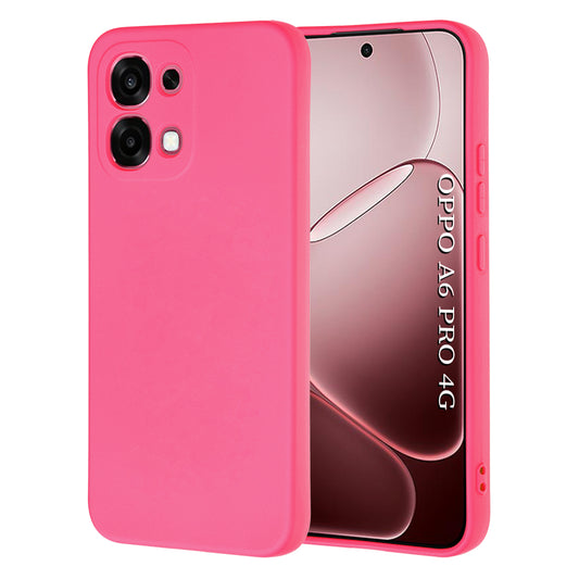 Funda para Oppo A6 Pro 5G / A6 Pro 4G, Techsuit, SoftFlex, Rosa Oscuro