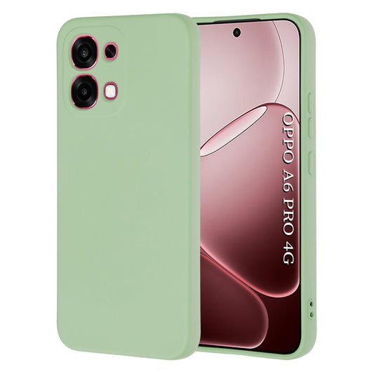 Funda para Oppo A6 Pro 5G / A6 Pro 4G, Techsuit, SoftFlex, Verde Claro