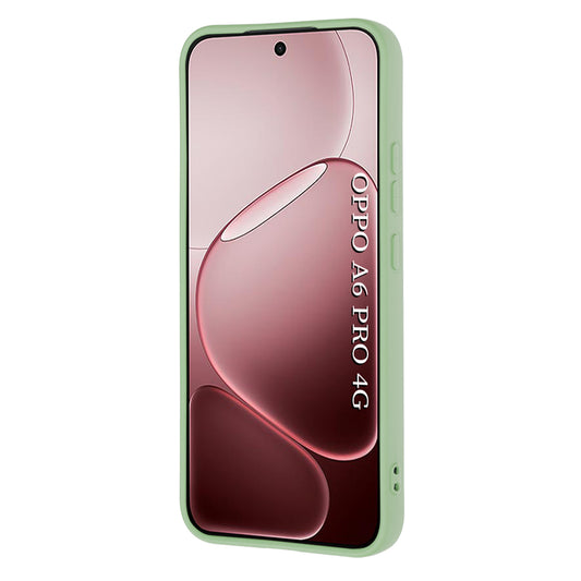 Funda para Oppo A6 Pro 5G / A6 Pro 4G, Techsuit, SoftFlex, Verde Claro