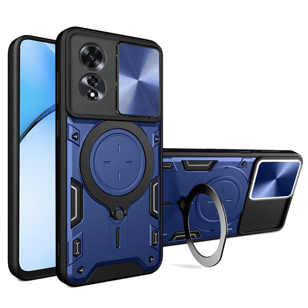 Funda para Oppo A60, Techsuit, CamGuard Pro, Azul