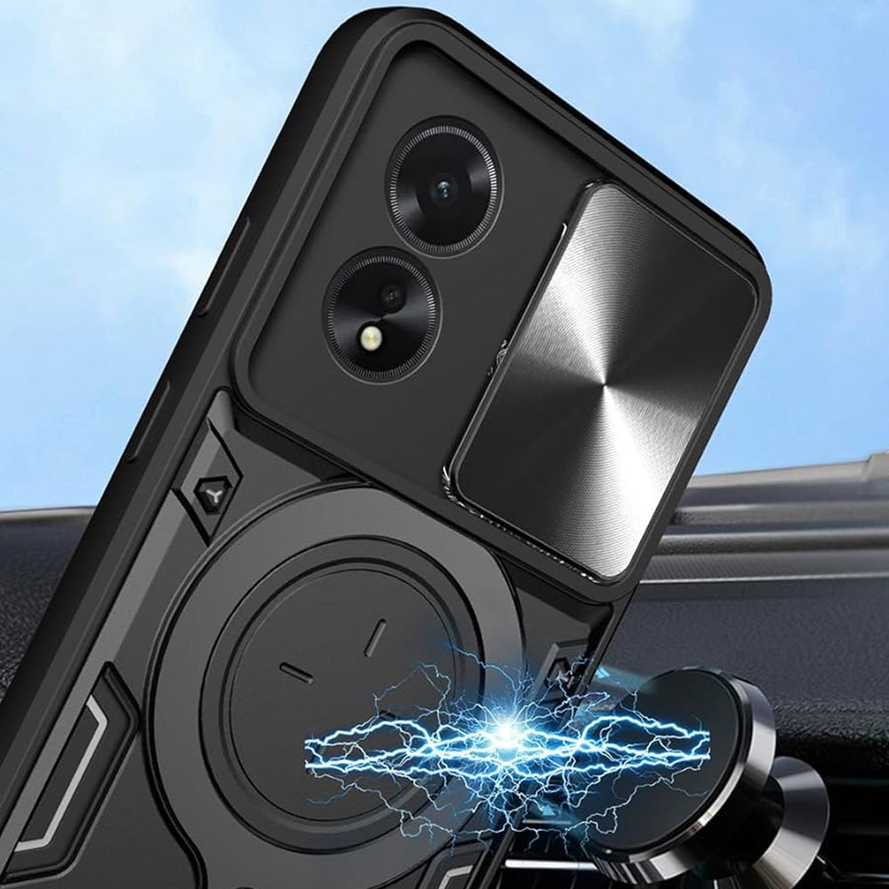 Funda para Oppo A60, Techsuit, CamGuard Pro, Azul