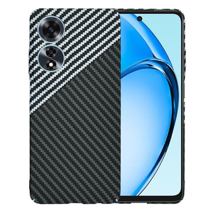 Funda para Oppo A60, Techsuit, Carbonite FiberShell, Negra Gris