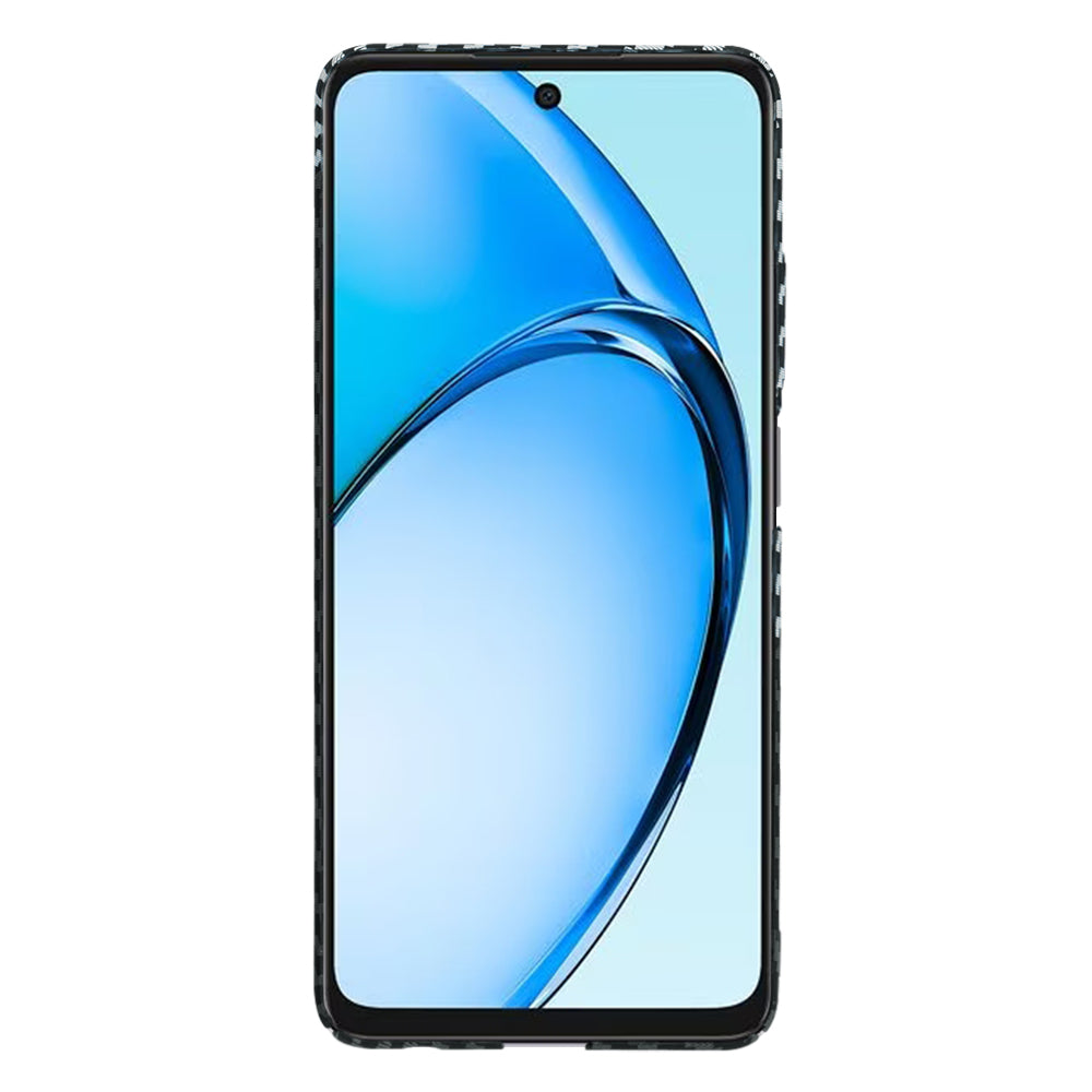 Funda para Oppo A60, Techsuit, Carbonite FiberShell, Negra Gris