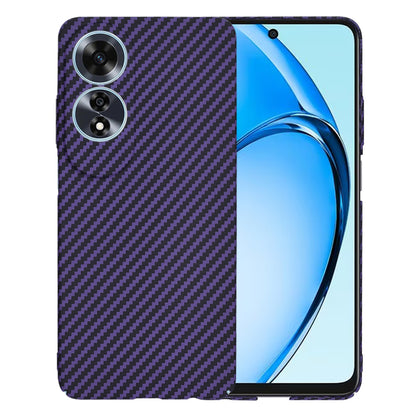 Funda para Oppo A60, Techsuit, Carbonite FiberShell, Morado
