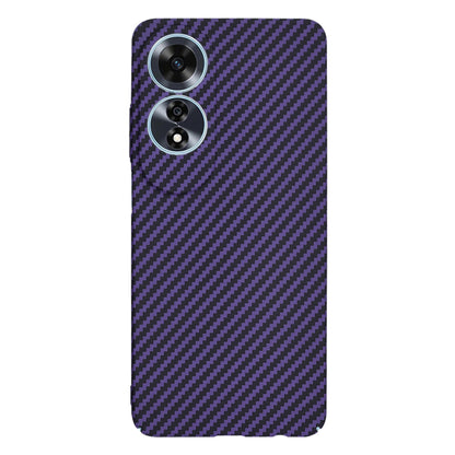 Funda para Oppo A60, Techsuit, Carbonite FiberShell, Morado