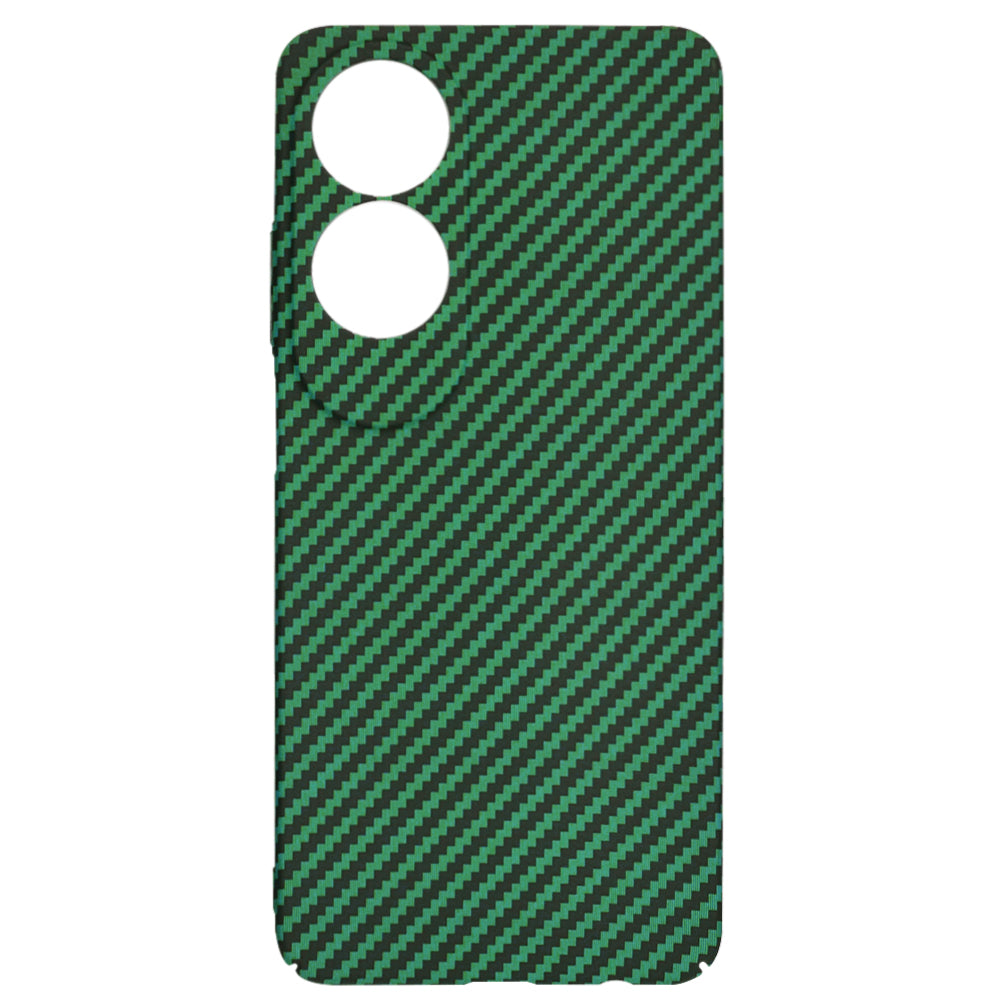 Funda para Oppo A60, Techsuit, Carbonite FiberShell, Verde