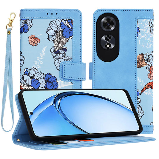Funda para Oppo A60, Techsuit, FlipCraft, Azul