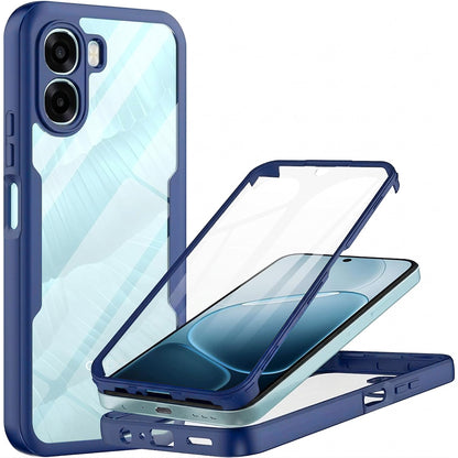 Funda para Oppo A6k 4G / A6x 4G / A6x, Techsuit, ColorVerse 360, Azul