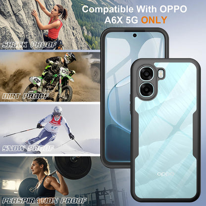 Funda para Oppo A6k 4G / A6x 4G / A6x, Techsuit, ColorVerse 360, Negra