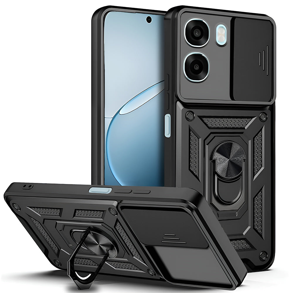 Funda para Oppo A6x 4G / A6x, Techsuit, CamShield, Negra