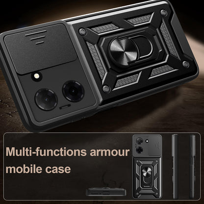 Funda para Oppo A6x 4G / A6x, Techsuit, CamShield, Negra