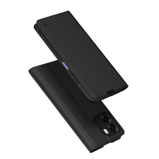 Funda para Oppo A6x 4G / A6x, Techsuit, Magskin Book, Negra