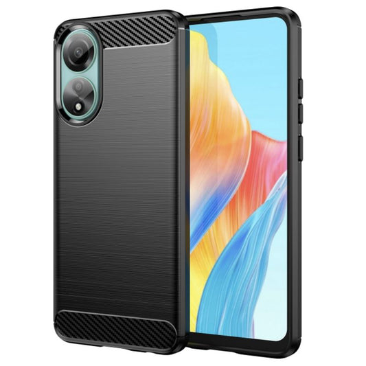 Funda para Oppo A78 4G, Techsuit, Carbono, Negra