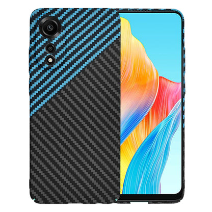 Funda para Oppo A78 4G, Techsuit, Carbonite FiberShell, Negra Bleu