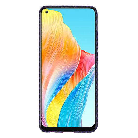 Funda para Oppo A78 4G, Techsuit, Carbonite FiberShell, Morado