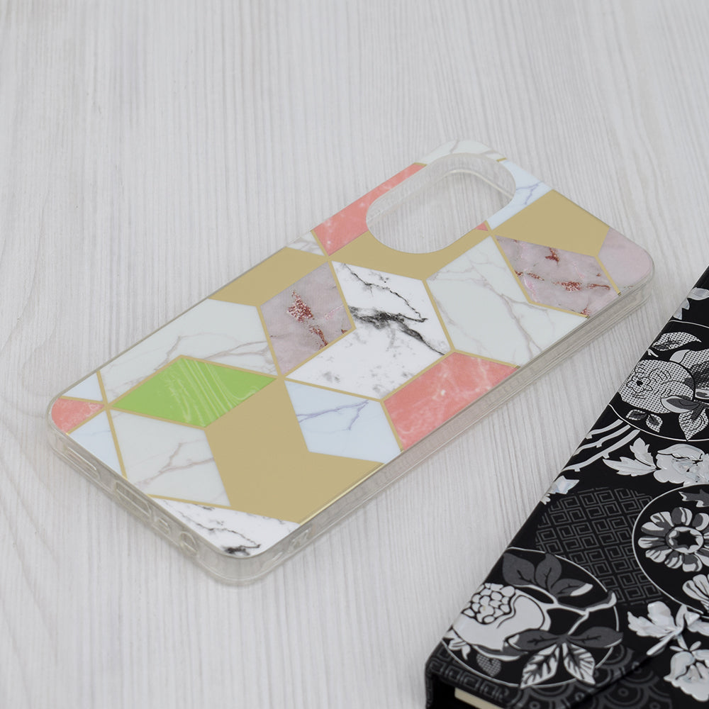 Funda para Oppo A78 4G, Techsuit, Marble, Morado