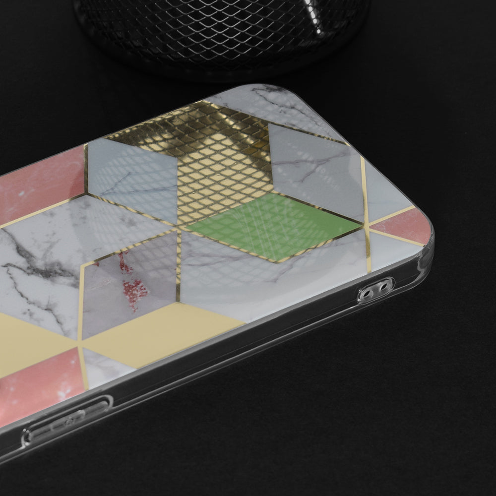 Funda para Oppo A78 4G, Techsuit, Marble, Morado