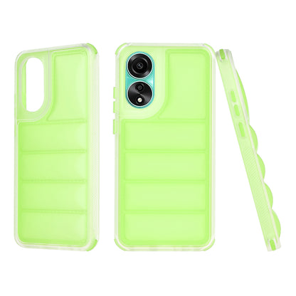 Funda para Oppo A78 4G, Techsuit, Wave Shield, Verde