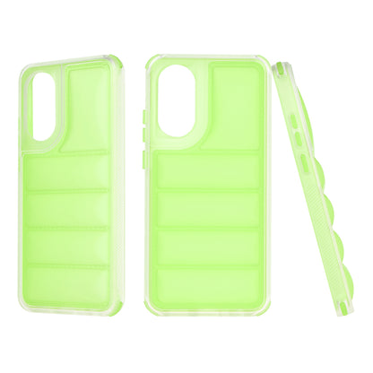 Funda para Oppo A78 4G, Techsuit, Wave Shield, Verde