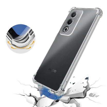 Funda para Oppo A80, Techsuit, Antigolpes Transparente, Transparente