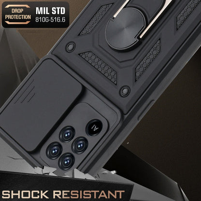 Funda para Oppo A94 / Reno5 Lite, Techsuit, CamShield, Negra