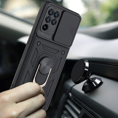 Funda para Oppo A94 / Reno5 Lite, Techsuit, CamShield, Negra