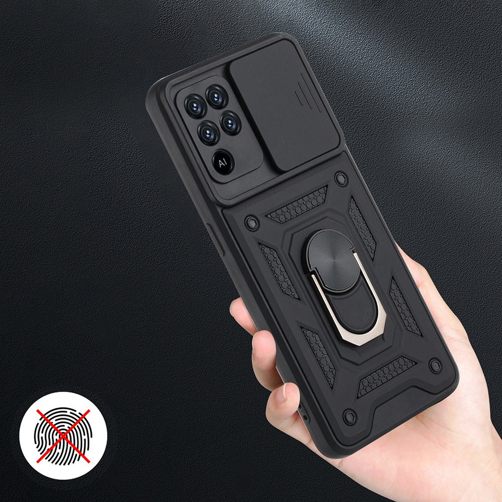 Funda para Oppo A94 / Reno5 Lite, Techsuit, CamShield, Negra