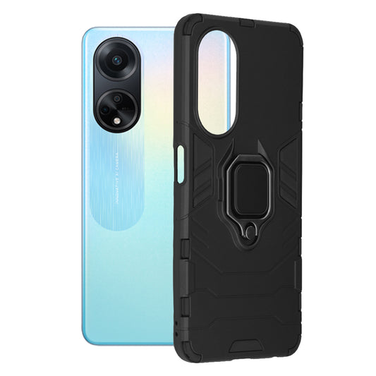 Funda para Oppo A98, Techsuit, Shield, Negra