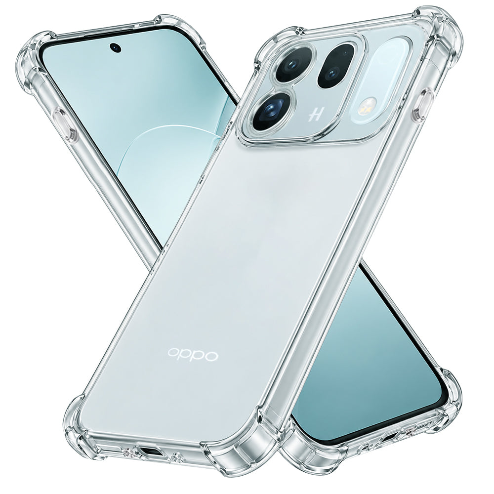 Funda para Oppo Find X10, Techsuit, Shockproof Clear, transparente