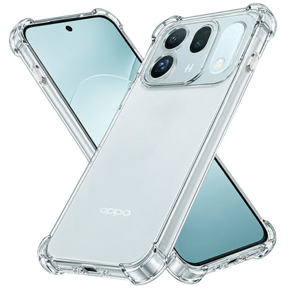 Funda para Oppo Find X10, Techsuit, Shockproof Clear, transparente