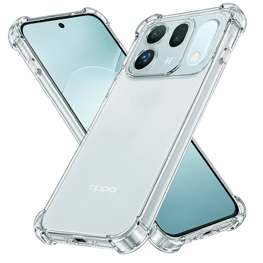 Funda para Oppo Find X10, Techsuit, Shockproof Clear, transparente