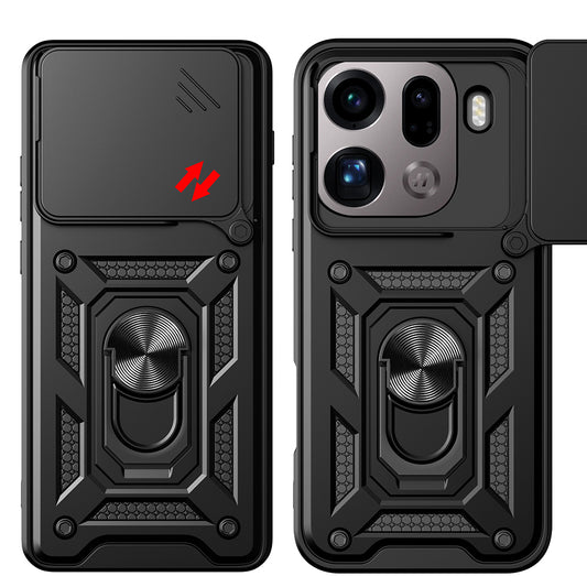 Funda para Oppo Find X9 Pro, Techsuit, CamShield, Negra