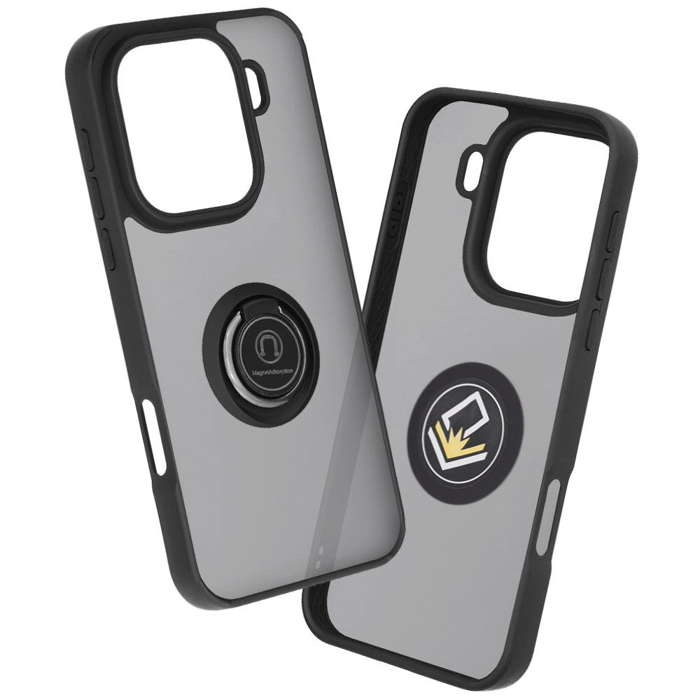 Funda para Oppo Find X9 Pro, Techsuit, Glinth, Negra