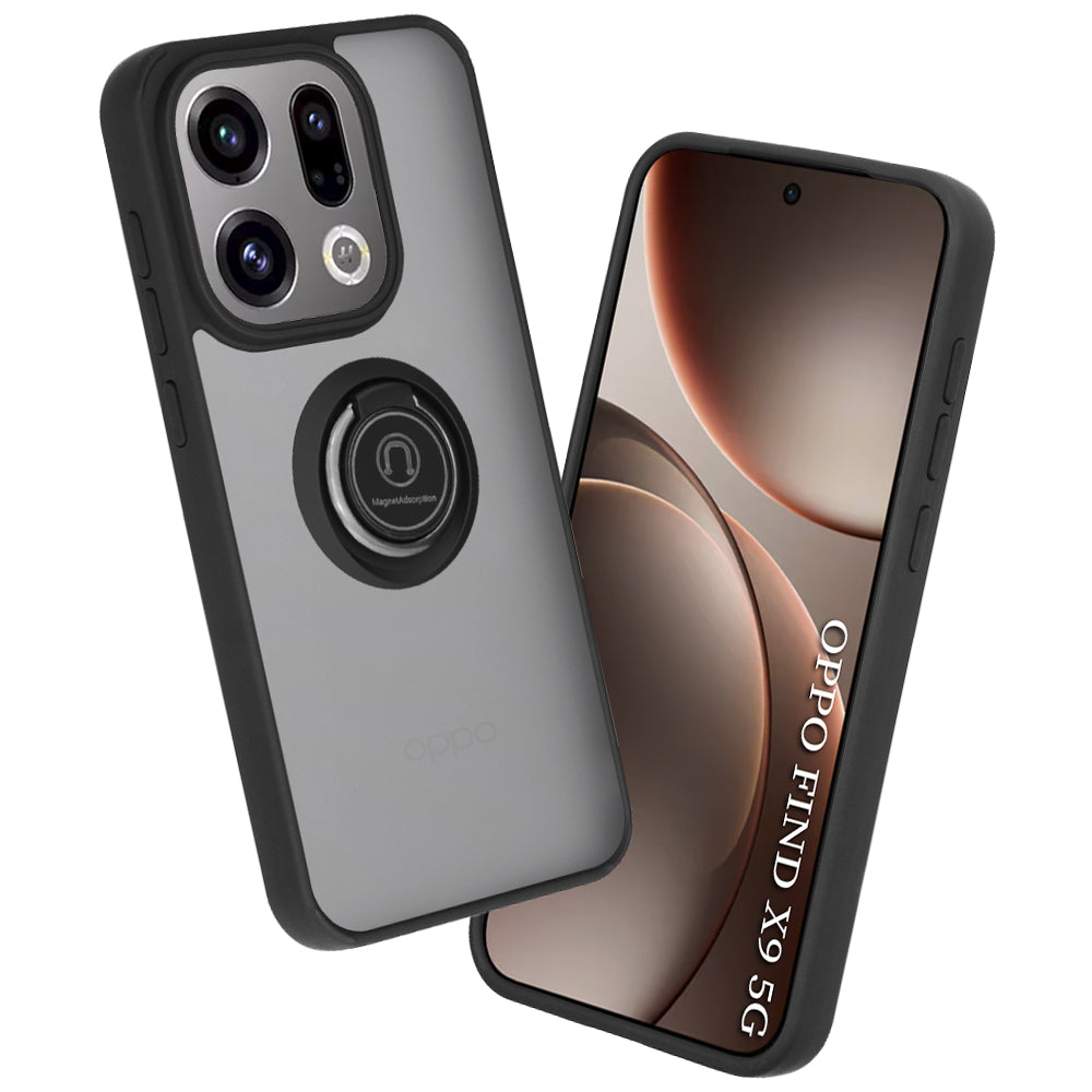 Funda para Oppo Find X9, Techsuit, Glinth, Negra