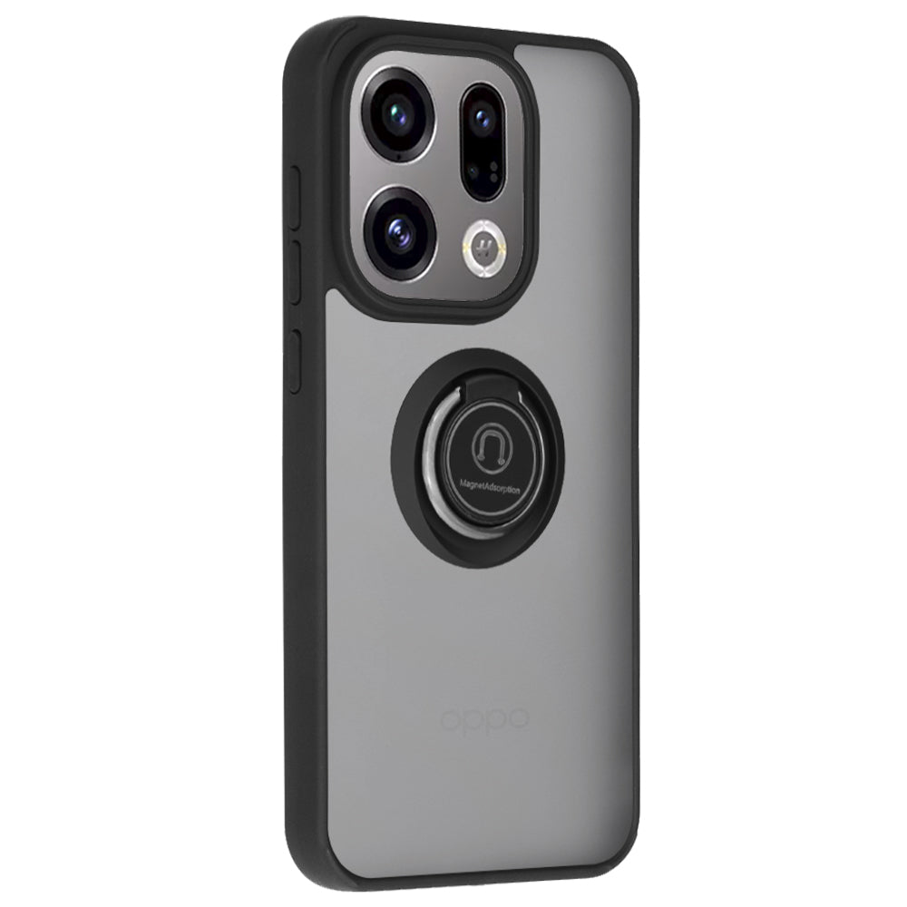 Funda para Oppo Find X9, Techsuit, Glinth, Negra