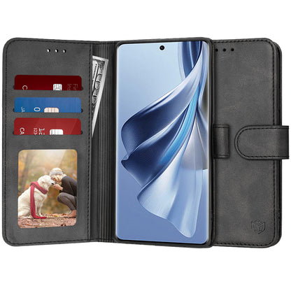 Funda para Oppo Reno10 / Reno10 Pro, Techsuit, Diary Book, Negra