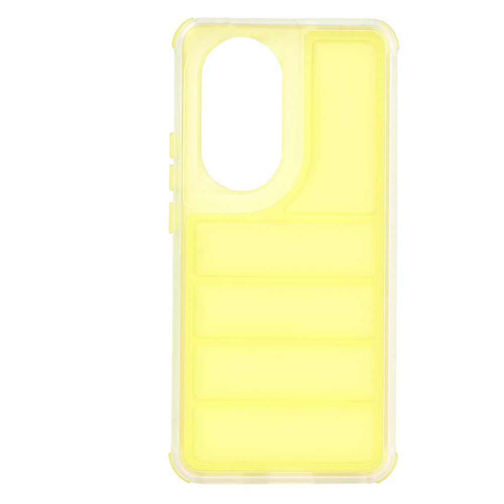 Funda para Oppo Reno10 / Reno10 Pro, Techsuit, Wave Shield, Amarilla