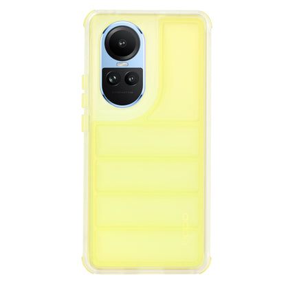 Funda para Oppo Reno10 / Reno10 Pro, Techsuit, Wave Shield, Amarilla