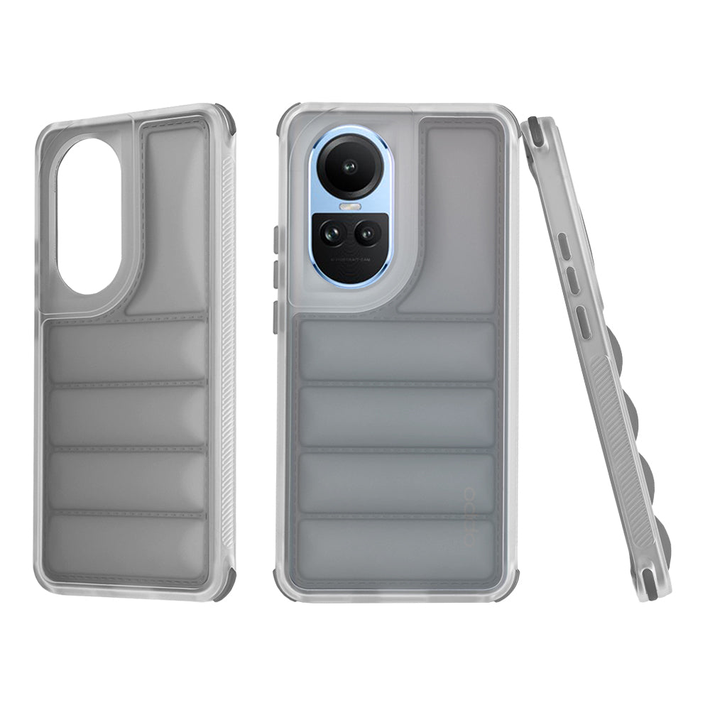 Funda para Oppo Reno10 / Reno10 Pro, Techsuit, Wave Shield, Negra
