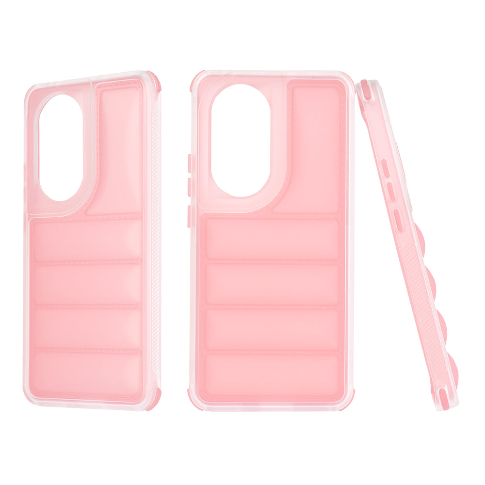 Funda para Oppo Reno10 / Reno10 Pro, Techsuit, Wave Shield, Rosa