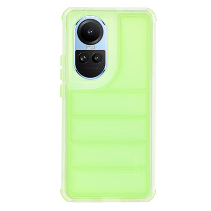 Funda para Oppo Reno10 / Reno10 Pro, Techsuit, Wave Shield, Verde