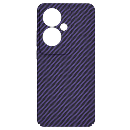 Funda para Oppo Reno11 F, Techsuit, Carbonite FiberShell, Morado