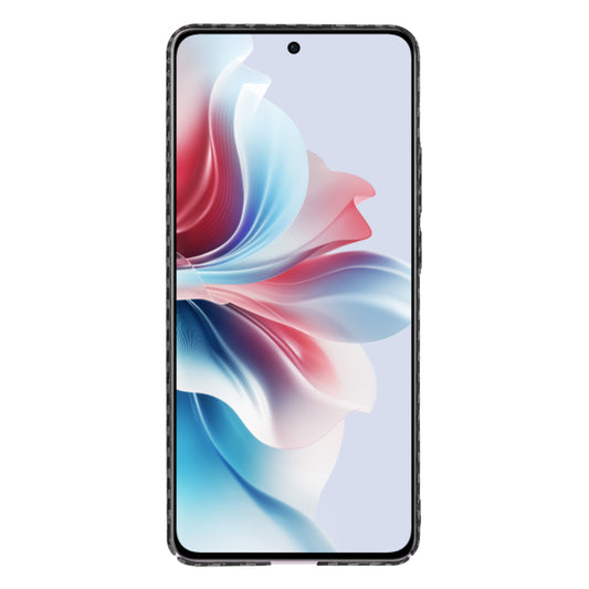 Funda para Oppo Reno11 F, Techsuit, Carbonite FiberShell, Negra
