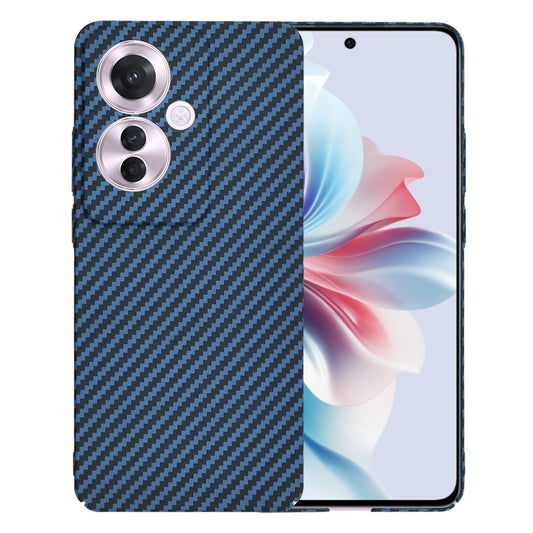 Funda para Oppo Reno11 F, Techsuit, Carbonite FiberShell, Turquesa